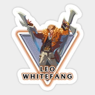 LEO WHITEFANG Sticker